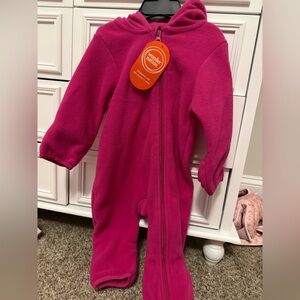 NEW Wonder Nation Fuchsia Kids Footie